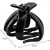 Scunci No-Slip Grip Large Octopus Claw/Jaw Clips Tortoise and Black-3