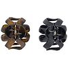 Scunci No-Slip Grip Large Octopus Claw/Jaw Clips Tortoise and Black-5