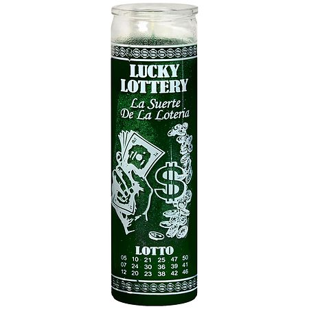 St. Jude Lucy Lottery Prayer Candle 8.25 inch