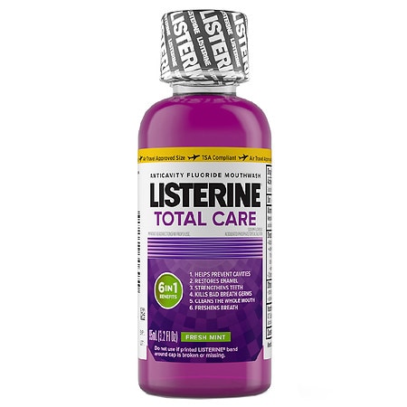 Listerine Anticavity Mouthwash Fresh Mint