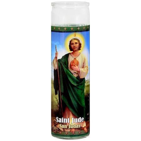 Saint Jude 8 inch Prayer Candle