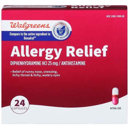 Walgreens Allergy Relief Capsules