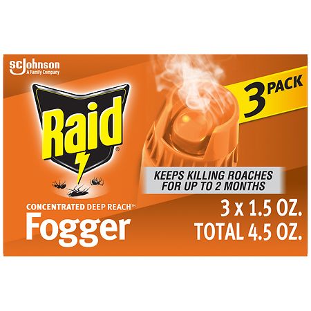 Raid Concentrated Deep Reach Fogger Insecticide