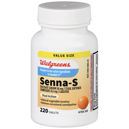 Walgreens Senna-S Tablets