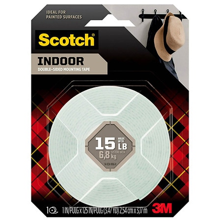 Scotch Permanet Mounting Tape White