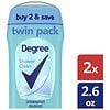 Degree Antiperspirant Deodorant Shower Clean, Twin Pack-2