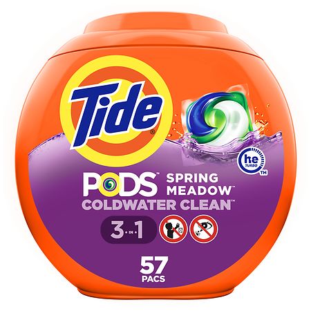 Tide PODS Laundry Detergent Soap Pacs Spring Meadow