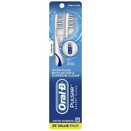 Oral-B Pulsar Expert Clean Battery Powered Toothbrush