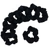 Scunci The Original Scrunchie in Assorted Knit Textures Black-5