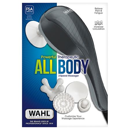 Wahl All Body Powerful 2 Speed Therapeutic Vibratory Massager (4120-600)