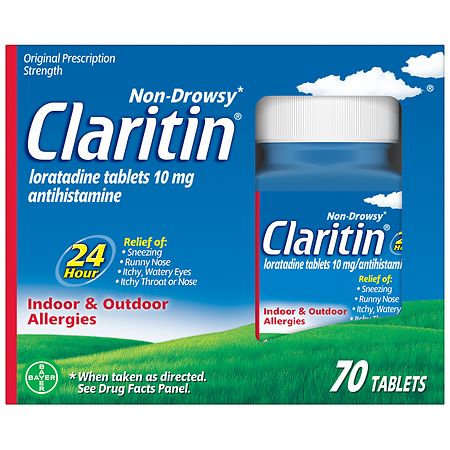 Claritin Allergy Medicine, Loratadine Tablets