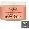 SheaMoisture Illuminating Hand and Body Scrub Coconut and Hibiscus-2
