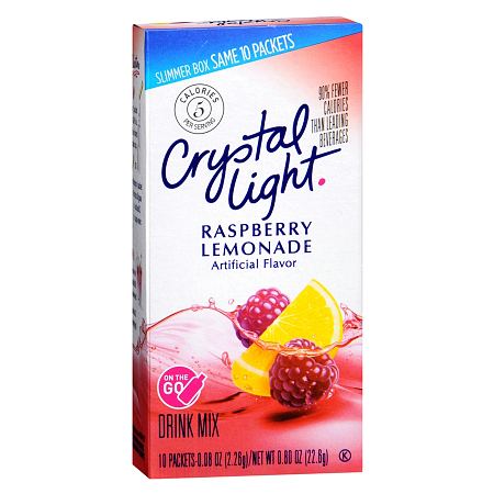 Crystal Light Drink Mix Powder Raspberry Lemonade