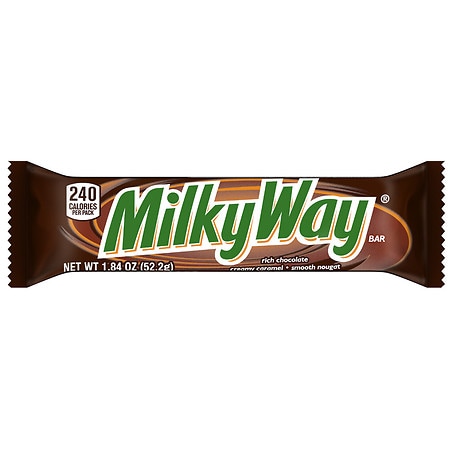 Milky Way Milk Chocolate Singles Size Candy Bars