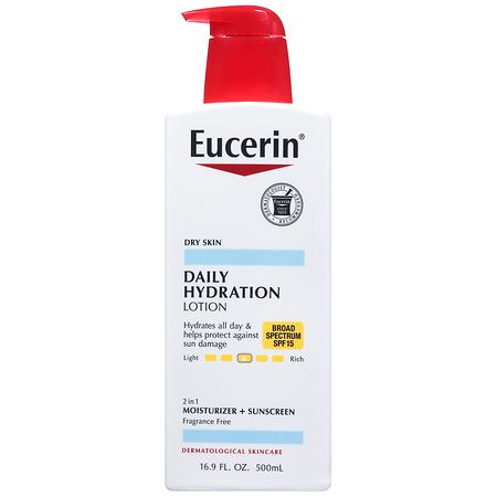 Eucerin Daily Hydration Broad Spectrum SPF 15 Body Lotion