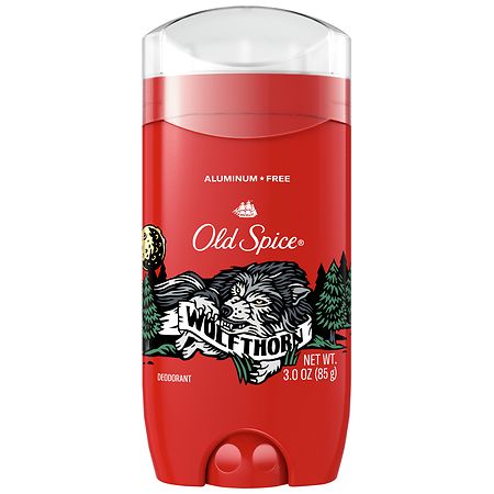 Old Spice Aluminum Free Deodorant Solid Wolfthorn