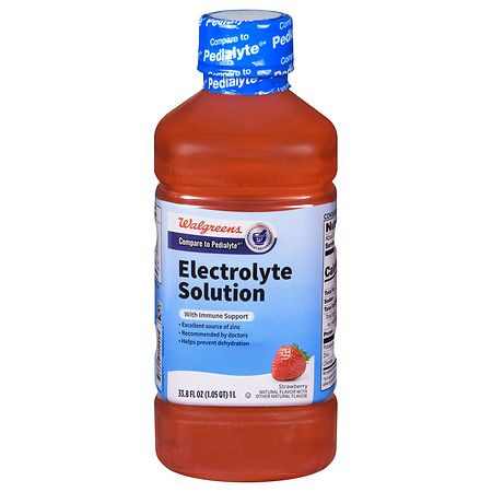 Walgreens Electrolyte Solution Strawberry