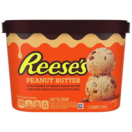 Breyers Reese's Ice Cream Peanut Butter Cups and Swirl