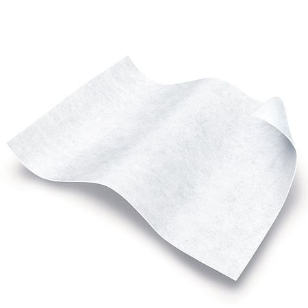 Medline Ultra-Soft Dry Cleansing Wipes 10 x 13 White