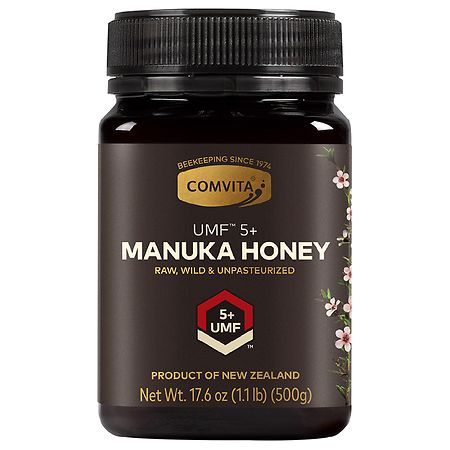 Comvita UMF 5+ Raw Manuka Honey Unpasteurized, Non-GMO