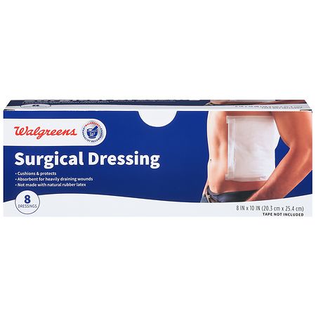 Walgreens Surgical Dressing 8 in x 10 in
