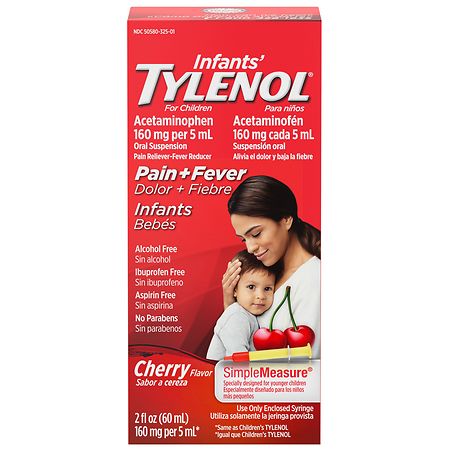 Infants' TYLENOL Acetaminophen Liquid Medicine Cherry