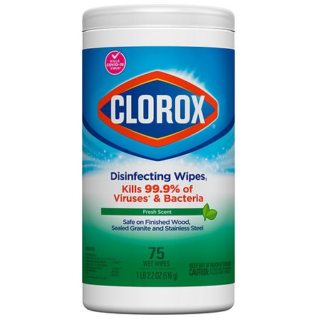 Clorox Disinfecting Bleach Free Cleaning Wipes Fresh Scent