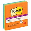 Post-it Super Sticky Notes, 4 in x 4 in, Lines, Assorted Bright Colors Assorted Bright Colors-0