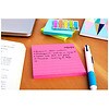 Post-it Super Sticky Notes, 4 in x 4 in, Lines, Assorted Bright Colors Assorted Bright Colors-4