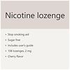Walgreens Nicotine Lozenges 2 mg Cherry-6