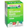 Walgreens Coated Nicotine Gum, Sugar Free, 4mg Mint-1