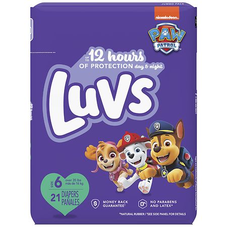Luvs Pro Level Leak Protection Diapers Size 6 (ct 21)