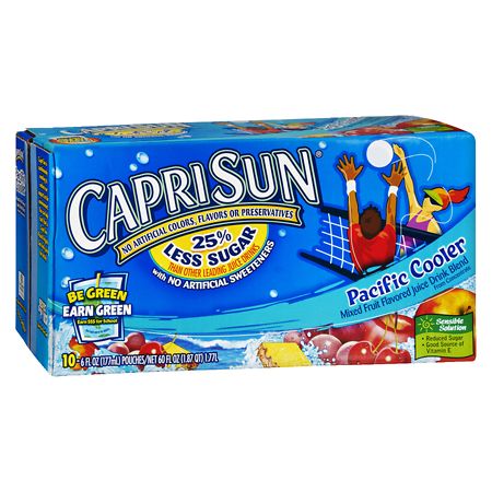 Capri Sun Flavored Juice Drink Blend Fruit
