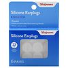 Walgreens Soft Silicone Ear Plugs-0