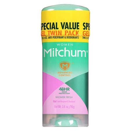 Mitchum Triple Odor Defense Gel Antiperspirant Deodorant Shower Fresh