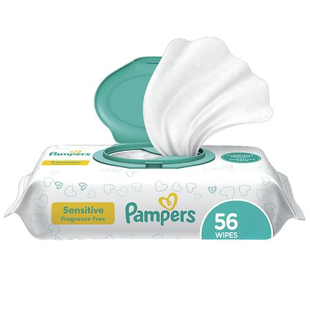Pampers Baby Wipes Sensitive Perfume Free
