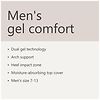 Walgreens Men's Gel Comfort Cushion Insoles Size 7-13-3
