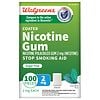Walgreens Coated Nicotine Gum, Sugar Free, 2mg Mint-0