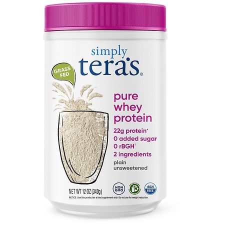 Simply Tera's Pure Whey Protein Plain Unsweetened