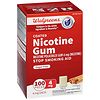 Walgreens Coated Nicotine Gum, Polacrilex, Sugar Free, 4mg Cinnamon-1