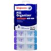 Walgreens 7-Day Pill Organizer with AM/PM Compartments Large-0