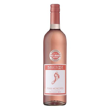 Barefoot Cellars Pink Moscato Wine