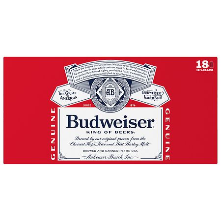 Budweiser American Lager Beer