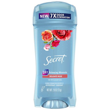 Secret Clear Gel Antiperspirant and Deodorant Delicate Rose