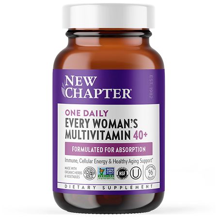 New Chapter Every Woman's One Daily 40+ Multivitamin, Vegetarian Tablet