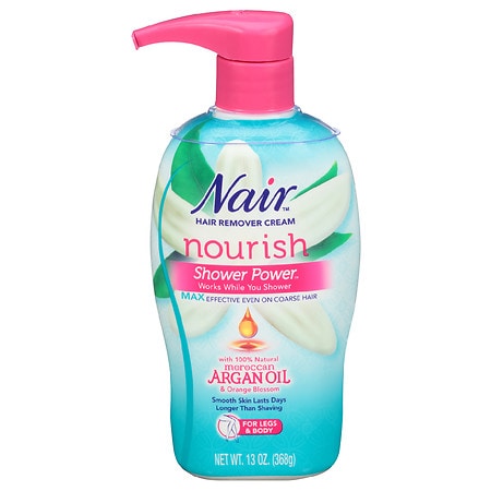 Nair Nair Hair Remover Cream Nourish Shower Power Moroccan Argan Oil