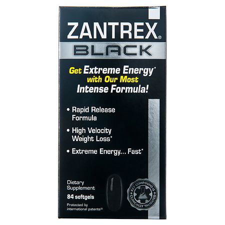 Zantrex Black Dietary Supplement Softgels