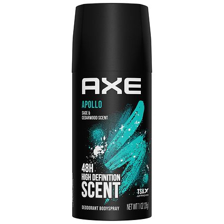 AXE Body Spray Deodorant, Travel Size Sage & Cedarwood