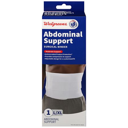 Walgreens Abdominal Support Surgical Binder Large/ X-Large