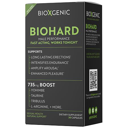 BioXgenic Bio-Hard Male Performance Capsules